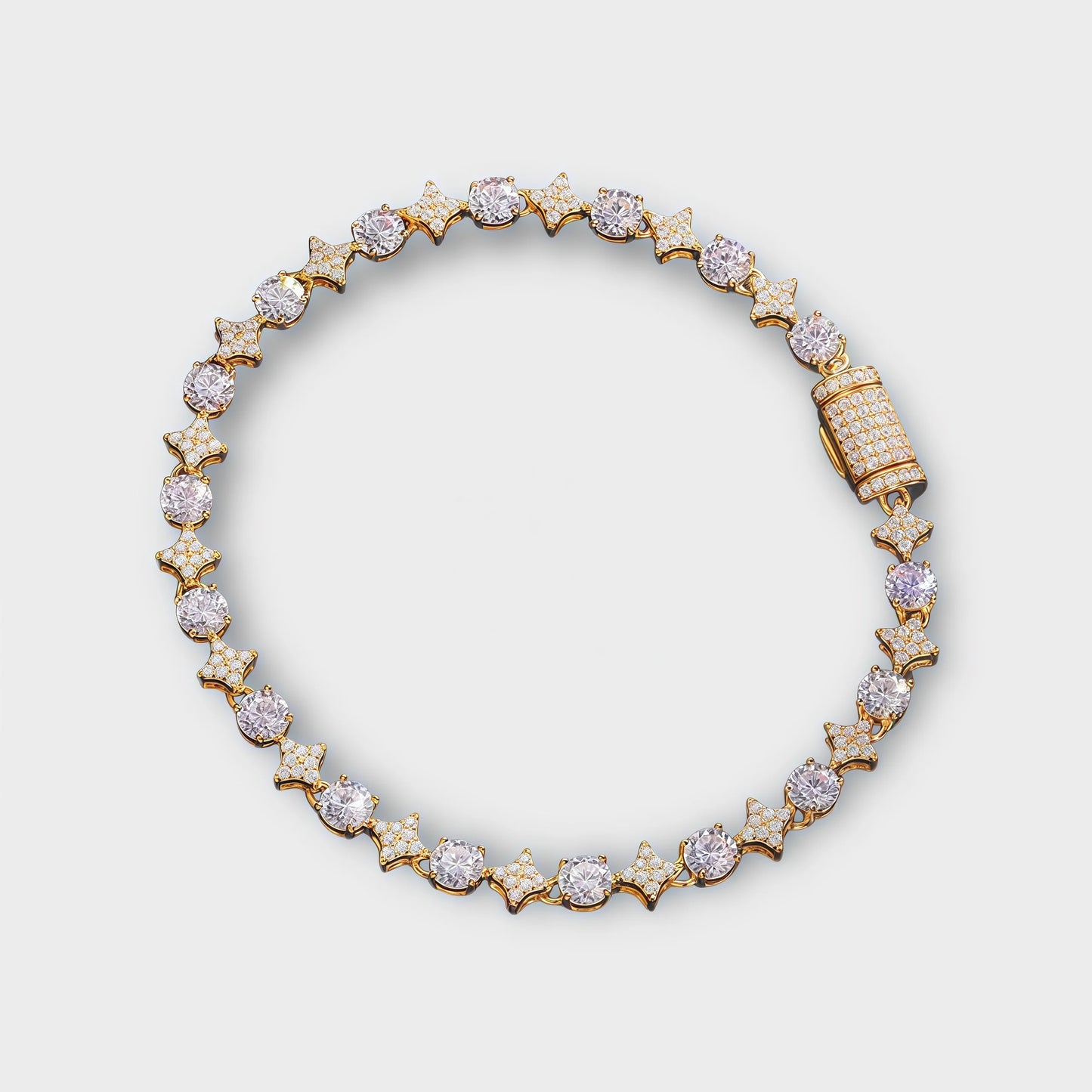 Stud X Star Bracelet