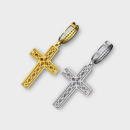 Moissannite Cross Necklace