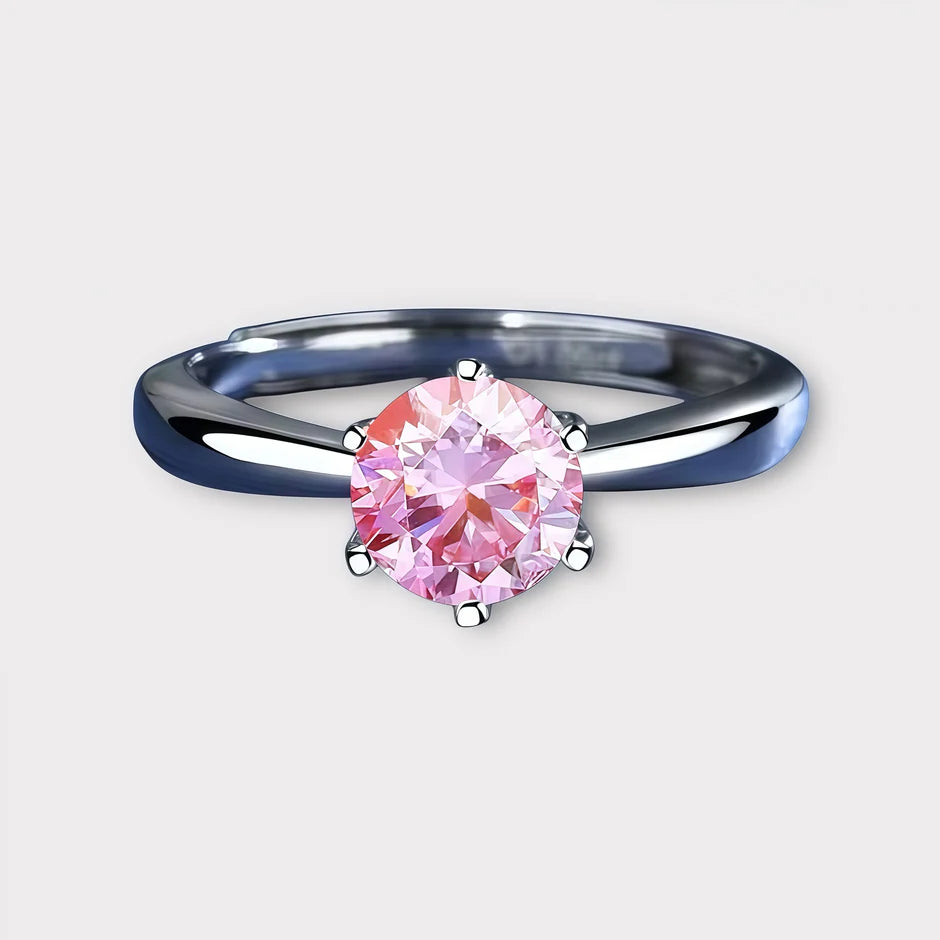 Moissanite Stud Rings