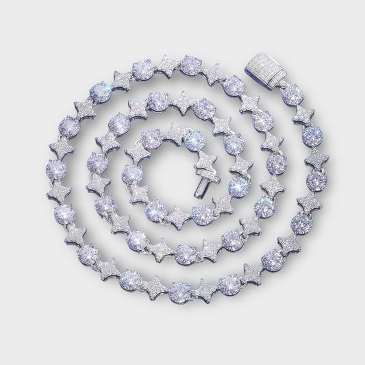 Stud X Star Chain