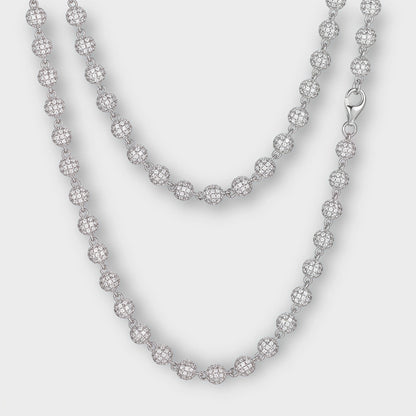Ball Moissanite Chain