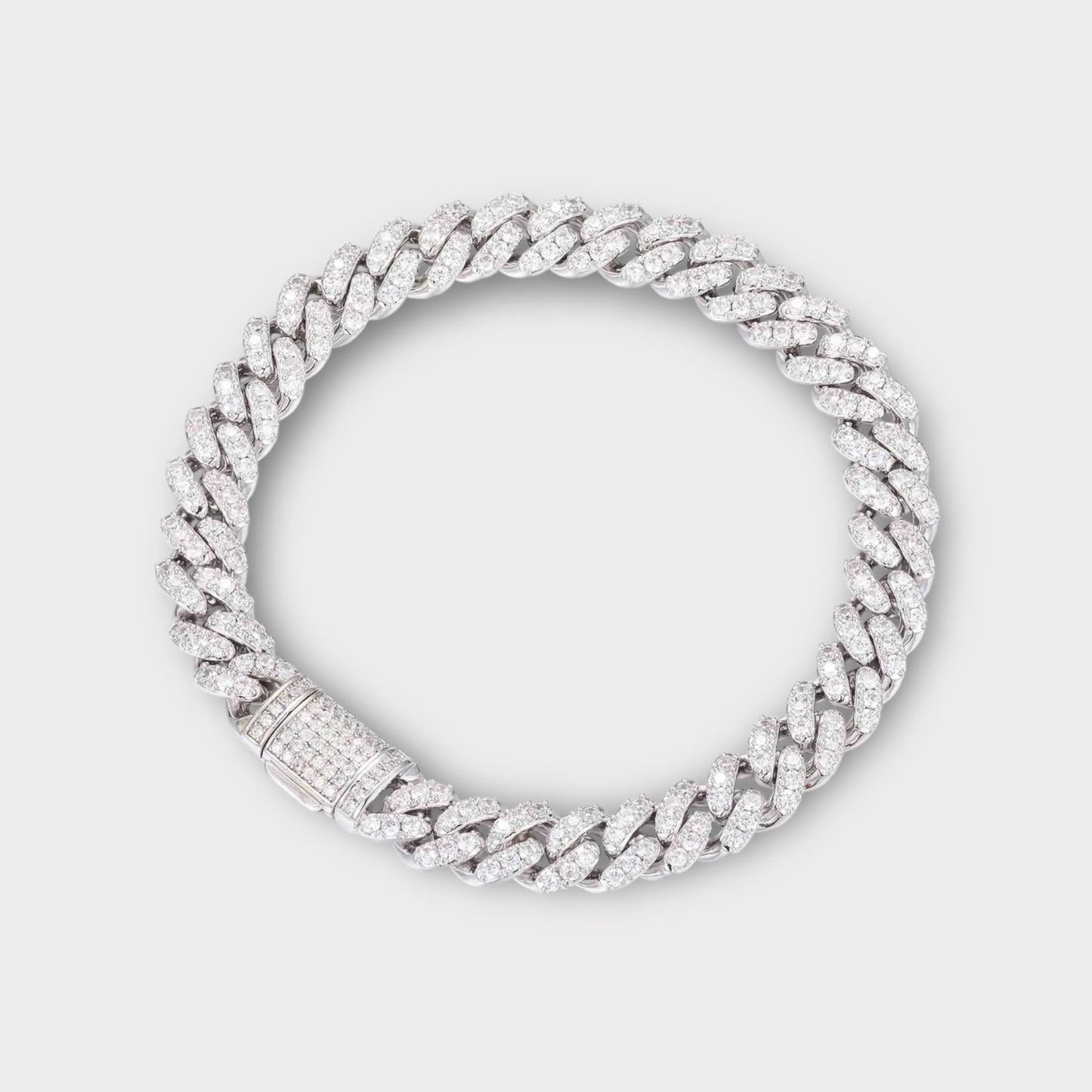 Moissanite Cuban Bracelet