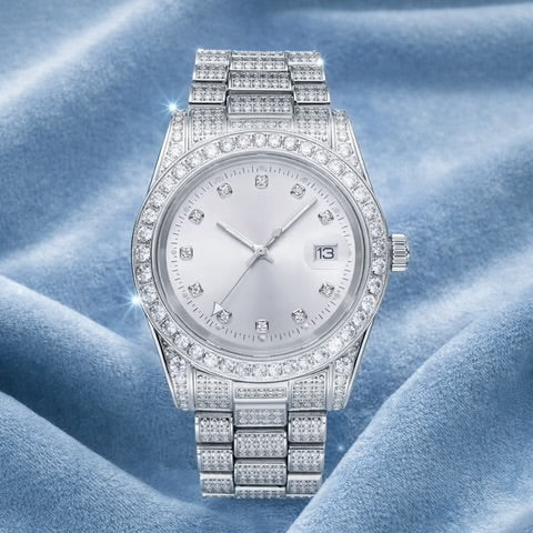 Presidential Moissantie Ice Out Watch